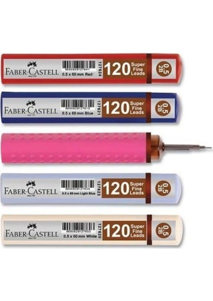 Faber Castell Faber-Castell 0.5 Mın Uc Kırmızı 3 Adet 04.01.SA08.0016-3