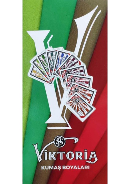 Viktoria Kırmızı Kumaş Boyası
