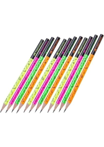 Faber Castel Faber-Castell Formül Üçgen Kurşun Kalem 12'li
