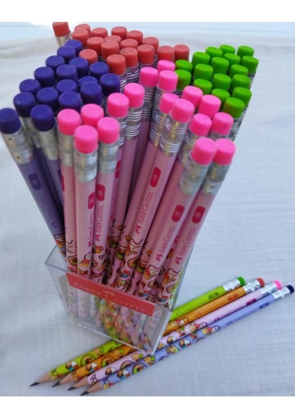 Faber Castell Jimnastik Silgili Kurşun Kalem 12'li