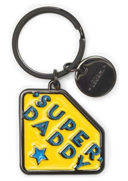 Anahtarlık- Emaye Air Super Daddy