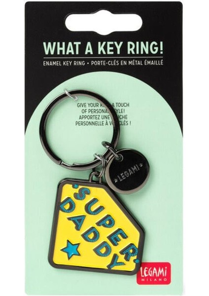 Anahtarlık- Emaye Air Super Daddy modelleri