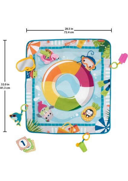 Fisher Price GRR44 Fisher-Price® Havuz Keyfi Oyun Minderi