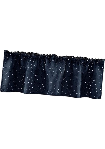 Karartma Perde Grommet Perdeler Pencere Perdeleri Çocuklar Için Drapes Çocuklar Çocuklar Lacivert 132X46CM (Yurt Dışından)