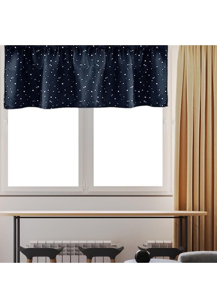 Karartma Perde Grommet Perdeler Pencere Perdeleri Çocuklar Için Drapes Çocuklar Çocuklar Lacivert 132X46CM (Yurt Dışından) indirimleri