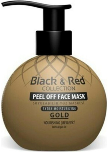 Black Red Peel Of Face Mask Gold 250 ml