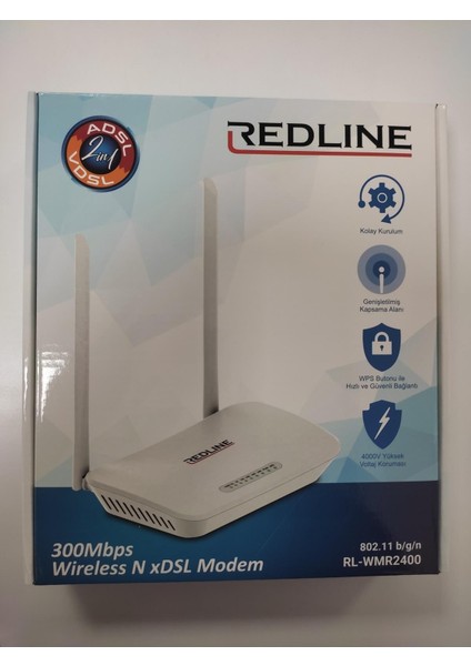 RL-WMR2400 Adsl2+ / Vdsl2+ Kablosuz Modem