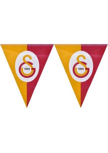 Galatasaray Üçgen Bayrak Set