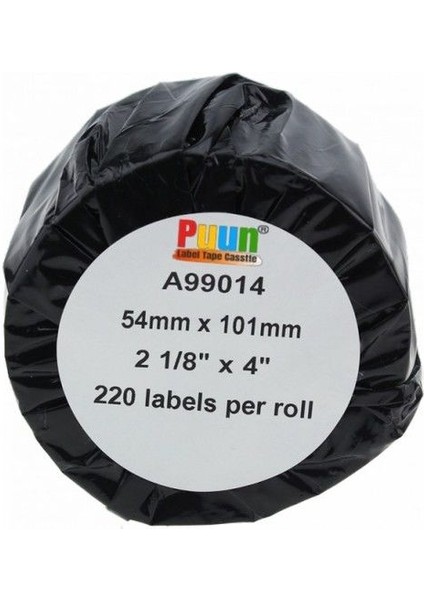 Puun Dymo Lw 99014 Muadil Sevkıyat Etıketı 220 Etiket/paket 54MM x 101MM