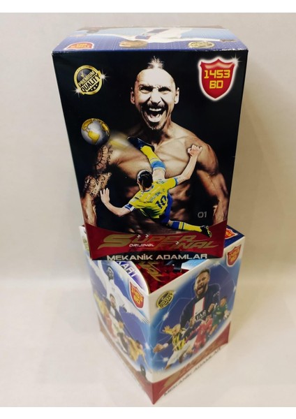 Dekoratif Atölye Süper Final En Son Seri Futbol Kartları Mekanik Adamlar 150 Paket 3lü (450 Kart) - Orijinal Kutulu modelleri