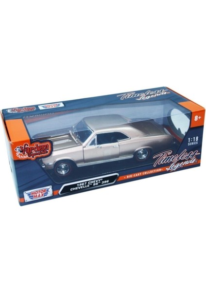 Motormax 1:18 1967 Chevelle Ss 396 Model Araba