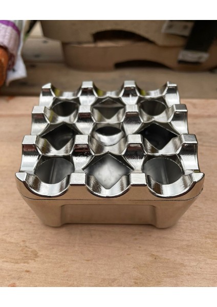 Küllük Metal Kare Kırılmaz Paslanmaz Cafe Kafe Küllük Restaurant Çay Bahçesi (Kül Tablası)