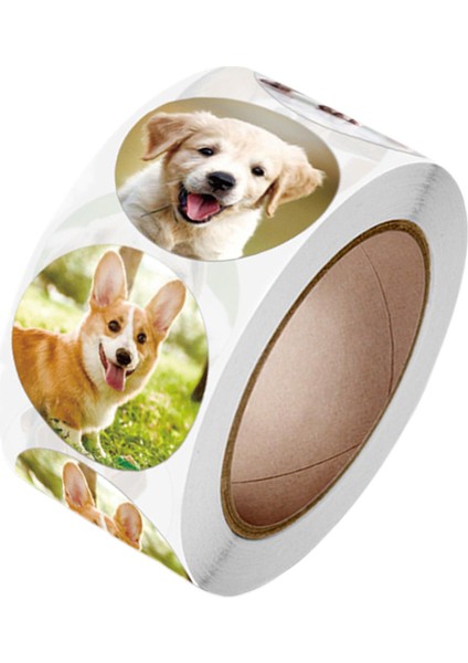 500 Adet Sevimli Köpek Yavrusu Çıkartmaları 1 "köpek Çıkartmaları Mevcut Paket Tatil Çok Molor Için (Yurt Dışından)