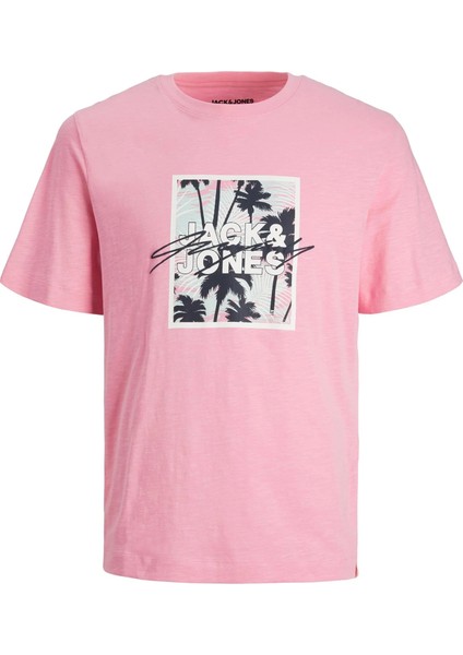 Baskılı Bisiklet Yaka T-Shırt