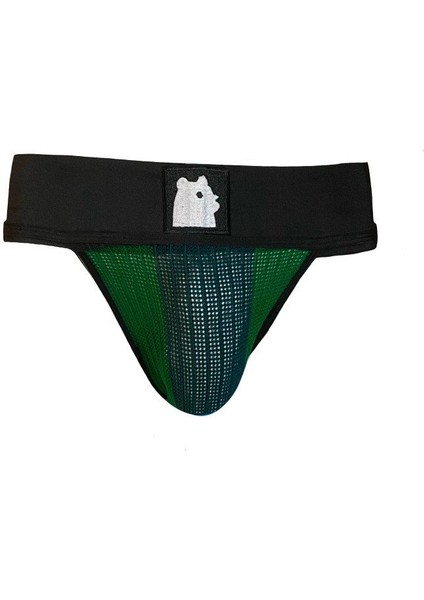 x Collection Siyah - Yeşil Jockstrap