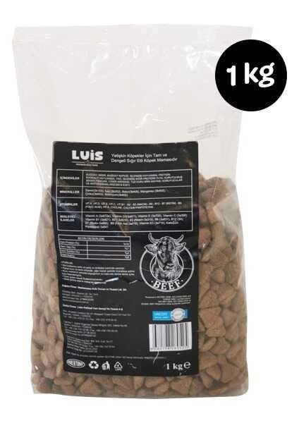 Luis Biftekli Köpek Maması 1 kg