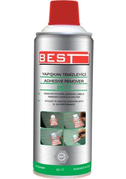 Yapışkan Temizleyici Etiket Sticker Sökücü Dc-77 400 ml