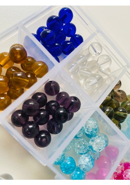 NO:110 Doğaltaş 8 mm Takı Yapım Seti ( Lapis Kristal Kuvars Akik Yeşim Sitrin Ametist Necef Aytaşı ) fırsatları