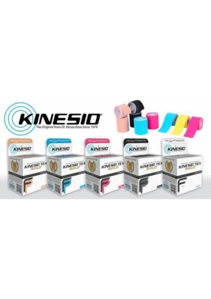 Tex Gold Kinesio Sporcu Bandı Bandajı Ten Biege Bant By Sungur Kinesio