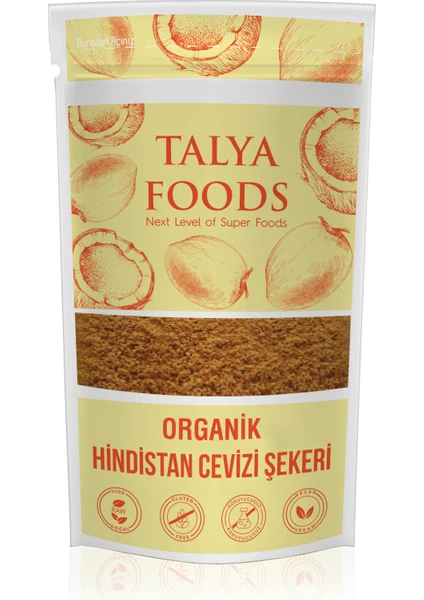 Organik Hindistan Cevizi Şekeri 250 gr