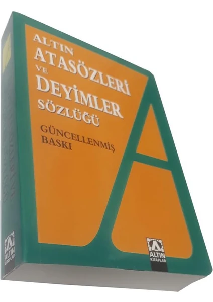 Atasözleri ve Deyimler Sözlüğü Tdk Uyumlu Karton Kapak Ilk Orta Okul 381 Sayfa 1 Adet Altın Sözlük Atasözleri Deyimler