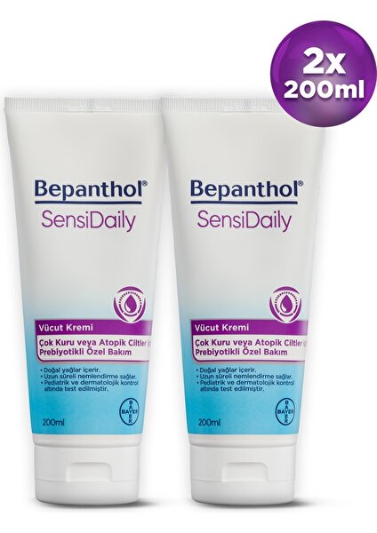 Sensidaily 200 ml 2'li Avantajlı Paket