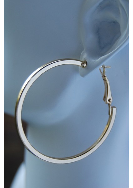 Altın Renk Köşeli Halka Klipsli Küpe 2mm 4×4 fiyatları