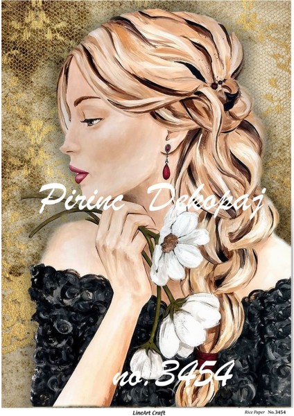 Pirinç Dekopaj Kağıdı LA-3454