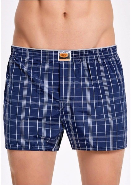 Ilke 02 Erkek Poplin Boxer 12 Adet