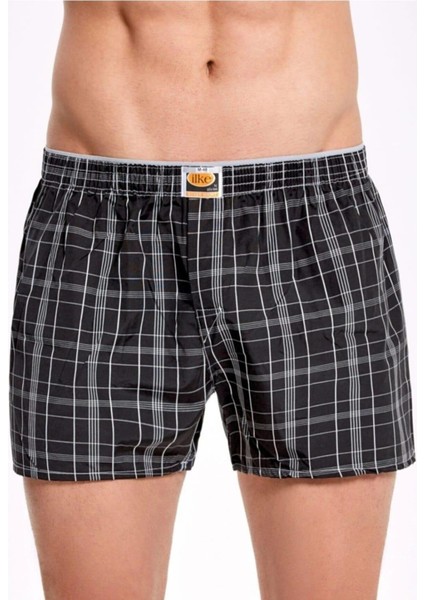 Ilke 02 Erkek Poplin Boxer 12 Adet