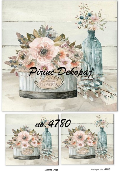 Pirinç Dekopaj Kağıdı LA-4780