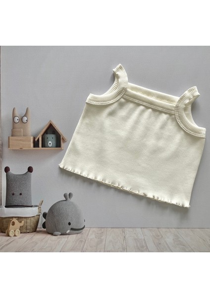 Kız Bebek / Çocuk Kalın Askılı Crop
