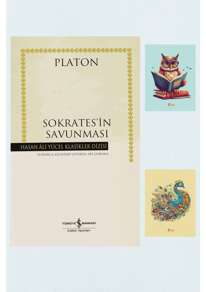 Sokrates’in Savunması - Platon + Not defterli Seti