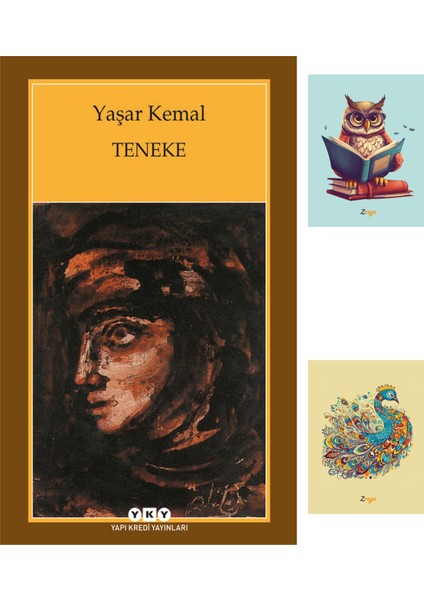 Teneke - Yaşar Kemal + Not Defterli seti - Yaşar Kemal