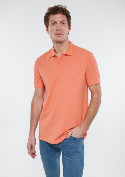 Erkek Turuncu Polo Tişört 064946-84339