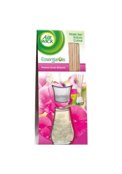 Air Wick Çubuklu Oda Kokusu Pembe Çiçek Bahçesi 25 ml