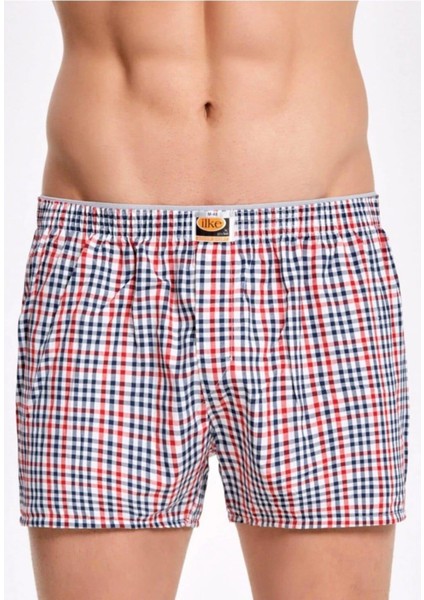 Ilke 02 Erkek Poplin Boxer 6 Adet