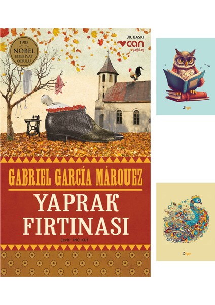 Yaprak Fırtınası - Gabriel Garcia Mârquez + Defterli Seti