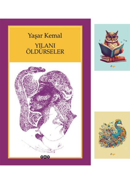 Yılanı Öldürseler - Yaşar Kemal Defterli özel seti - Yaşar Kemal