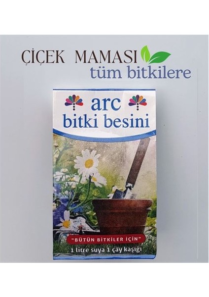 6 Adet Tüm Bitkilere Güçlendirici Çiçek Maması
