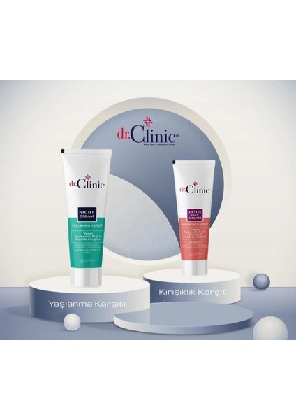 Detox Day Cream Gece ve Gündüz Kremi 2'li Set