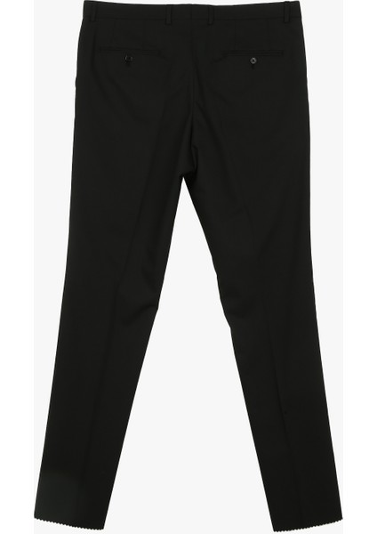 Normal Bel Normal Paça Regular Fit Siyah Erkek Pantolon PN1014100169