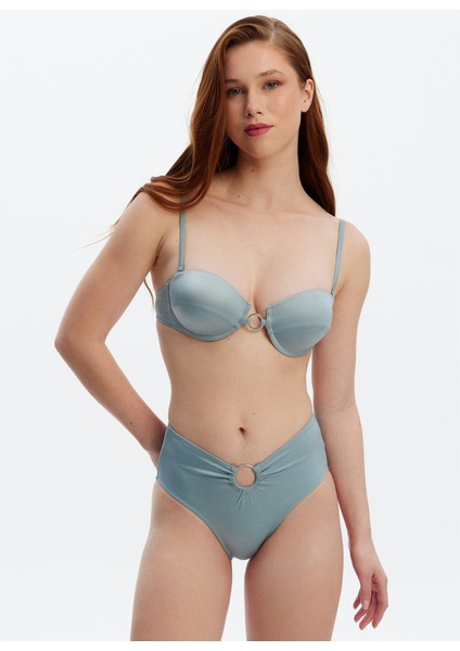 Gri Kadın Bikini Takım LRN23YKB1640