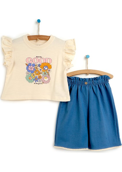 HelloBaby Summer Party Bluz – Pantolon Kız Bebek