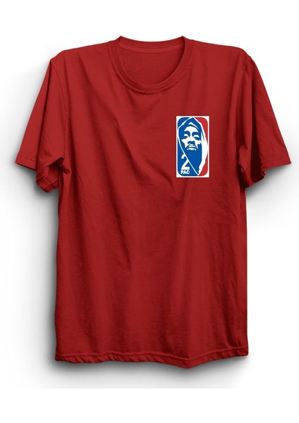 Tupac,like Nba Logo, 2pac, Hiphop, Rap Tişört