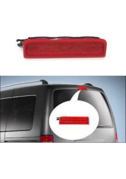 Plastech Ek Fren Lambası Ucuncu Stop Lambası Volkswagen Caddy 2004-2015 2K0945087C