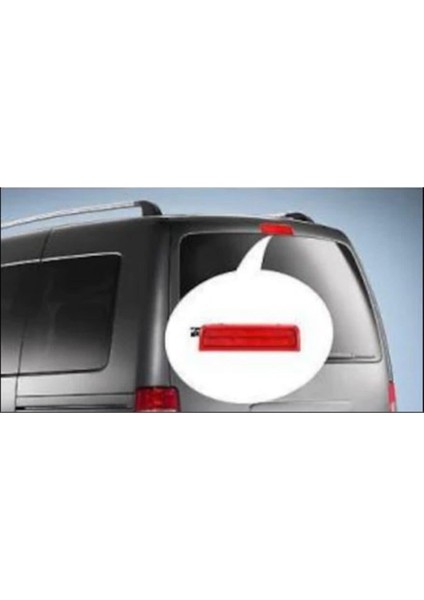 Plastech Ek Fren Lambası Ucuncu Stop Lambası Volkswagen Caddy 2004-2015 2K0945087C modelleri