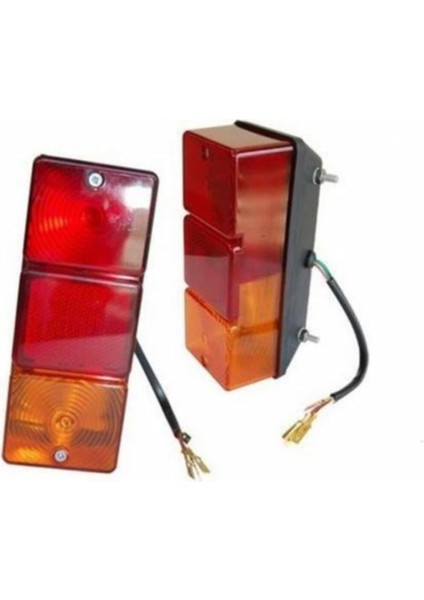 Asfar Stop Lamba Massey Fergosun 240 -Soketli-Sağ Sol Takım-