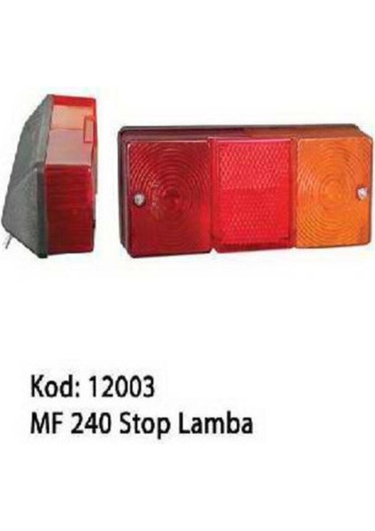 Asfar Stop Lamba Massey Fergosun 240 -Soketli-Sağ Sol Takım- fiyatları