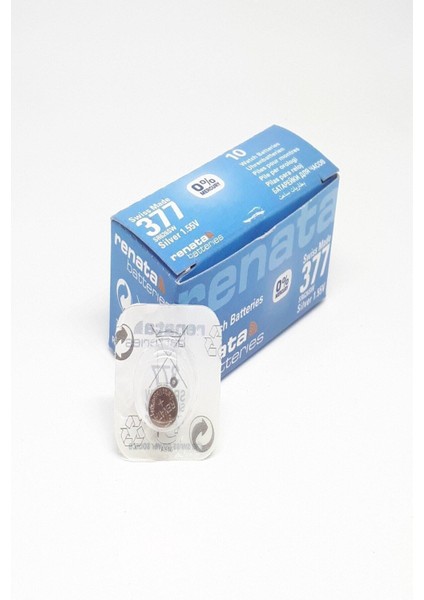 Atasaat Renata 377 SR626SW 1,55V Saat Pili - 1 Adet